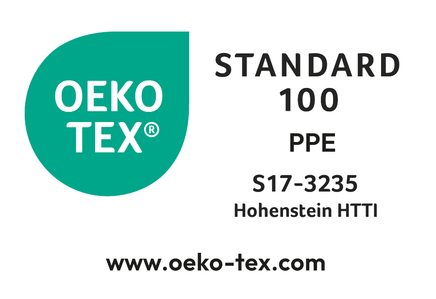 OEKO-TEX STANDARD 100 S17-3235 HOHENSTEIN HTTI Label